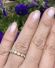 Edler vintage Voll Eternity-Memory Ring 1.50ct Brillanten 750 Gelbgold B4155