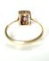 Antiker Art Deco Ring mit 0,35ct Diamanten aus 750/000 Gelbgold + Platin B4156
