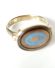 Antiker schwerer Ring aus 333/000 Gelbgold mit Emaille Arbeit von 1913 B4158