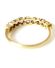 Edler vintage Halb Eternity-Memory Ring 0.70ct Brillanten 750 Gelbgold B4156