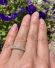 Edler vintage Halb Eternity-Memory Ring 0.70ct Brillanten 750 Gelbgold B4156