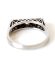 Antiker Art Deco Ring aus 585/000 Weissgold mit schnen 0.20ct Brillanten B4171