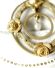 Antiker Anhnger um 1900 aus 750/000 Gelbgold mit Rosen und Perle B4179