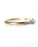 Antiker englischer Art Deco Ring mit Diamanten aus 9ct Gelbgold + Platin B4184