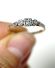 Antiker englischer Art Deco Ring mit Diamanten aus 9ct Gelbgold + Platin B4184
