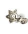 Antiker Art Deco Ohrstecker 585 Weissgold mit schnen Brillanten B4189