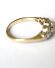 Antiker schner Art Deco Ring mit Diamant aus 585 Gelbgold + Platin B4206