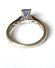 Schlichter vintage Ring aus 950/000 Platin mit 1ct AAA Tansanit B4193