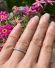 Zeitloser Voll Memory Art Deco Ring aus Platin mit 0.50ct Diamanten B4194