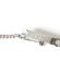 Antikes edles Art Deco Collier aus 750 Weissgold mit 1.20ct Diamanten B4170