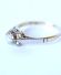 Antiker schner Art Deco Ring 0,20ct Brillanten Solitr 750 Gelbgold B4202