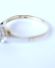 Antiker schner Art Deco Ring 0,20ct Brillanten Solitr 750 Gelbgold B4202