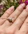 Antiker schner Art Deco Ring 0,20ct Brillanten Solitr 750 Gelbgold B4202