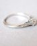 Antiker englischer Art Deco Ring mit 0.60ct Diamanten in massiv Platin B4216