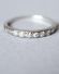 Wertvoller Art Deco Halb Memory Ring aus 950 Platin mit 0.40ct Brillanten B4214