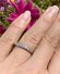 Wertvoller Art Deco Halb Memory Ring aus 950 Platin mit 0.40ct Brillanten B4214