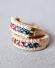 Herrliche Ohrringe 750/000 Gelbgold multicolor Saphire und Brillanten B4181