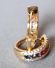 Herrliche Ohrringe 750/000 Gelbgold multicolor Saphire und Brillanten B4181