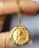 Anhnger/ Amulett Jesus Christus aus 417/000 (10ct) Gelbgold B4242