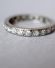 Wertvoller Voll Memory Art Deco Ring aus Platin mit 0.88ct Brillanten B4215