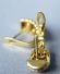 Herrliche Luxus Ohrringe aus 750/000 Gelbgold Rubine und Brillanten B4230