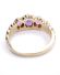 Sehr schner englischer vintage Ring aus 375/000 Gelbgold mit Amethyst B4246