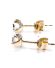 Sehr schne Ohrstecker aus 375/000 Gelbgold mit 0,10ct Brillanten B4241