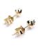 Sehr schne Ohrstecker aus 375/000 Gelbgold mit 0,10ct Brillanten B4241