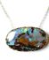 Sensationeller vintage Anh�nger aus 750/000 Gelbgold 16ct Boulder Opal B4255