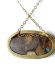Sensationeller vintage Anh�nger aus 750/000 Gelbgold 16ct Boulder Opal B4255