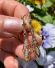 Wundersch�ne vintage Ohrh�nger 585/000 Gelbgold mit 0.50ct Diamanten B4274