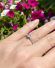 Edler vintage Ring in 750/000 Weissgold mit 0.56ct Brillanten B4313