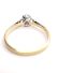 Antiker sch�ner Ring mit 0,25ct Brillanten Solit�r aus 750/000 Gelbgold B4309