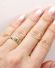 Antiker Ring England 1900 aus 750/000 Gelbgold mit T�rkisen + Diamanten B4316