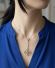 Antikes edles Art Deco Collier aus 9ct Gelbgold mit Blautopas und Perlen B4319