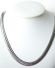 Sch�ne Collier Schlangen Kette aus 925/000 Silber reich diamantiert B4324
