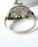 Wundersch�ner antiker Art Deco Ring mit Diamanten aus 585 Gold und Platin B4321