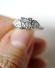 Wundersch�ner antiker Art Deco Ring mit Diamanten aus 900/000 Platin B4322