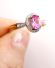 Sch�ner englischer vintage Ring mit rosa Topas in 375/000 Gelbgold B4332