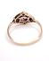 H�bscher englischer vintage Ring mit Amethyst in 375/000 Gelbgold B4334