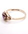 H�bscher englischer vintage Ring mit Amethyst in 375/000 Gelbgold B4334