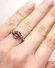 H�bscher englischer vintage Ring mit Amethyst in 375/000 Gelbgold B4334