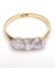 Antiker wundersch�ner Ring mit 0,75ct Brillanten aus 750/000 Gelbgold B4341