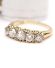 Antiker britischer Ring mit �ber 1ct Diamanten in 750 Gelbgold um 1900 B4345