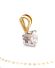 Sehr h�bscher vintage Anh�nger aus 750/000 Gelbgold mit 0,25ct Brillanten B4374