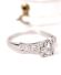 Wundersch�ner antiker Art Deco Ring mit 0.79ct Brillanten 900/000 Platin B4376