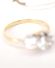 Wertvoller Art-Deco Ring aus 750/000 Gelbgold + Platin 0.70ct Brillanten B4369