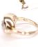 Schwerer antiker Art Deco Ring mit 0.40ct Diamanten aus 585/000 Gelbgold B4387