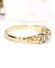 Antiker britischer Ring 750/000 Gelbgold ca. 0,40ct Diamanten um 1900 B4439