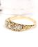 Antiker britischer Ring 750/000 Gelbgold ca. 0,40ct Diamanten um 1900 B4439